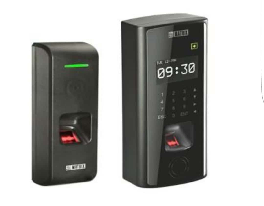 Matrix fingerprint access control readers